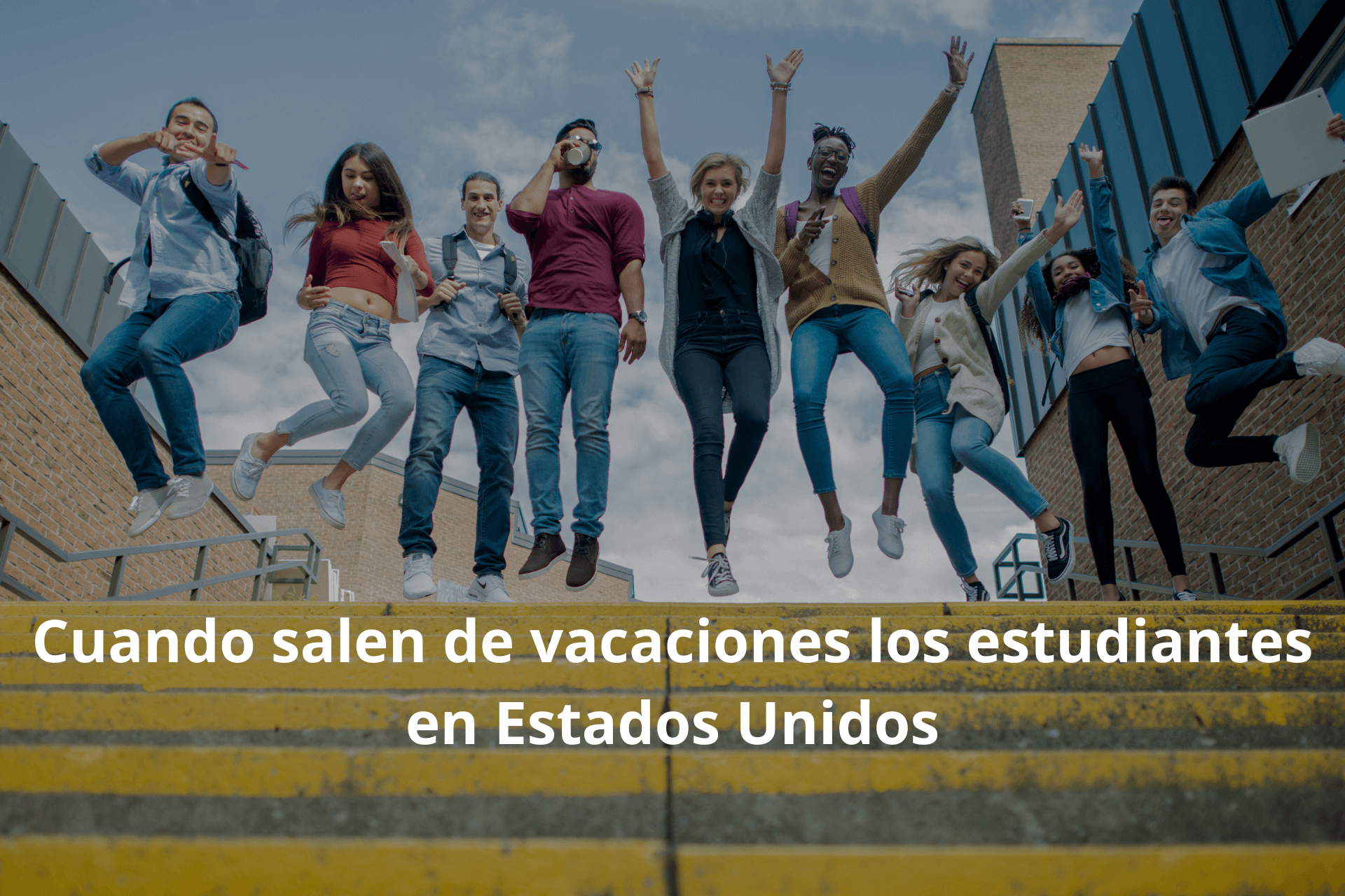 vacaciones los estudiantes en Estados Unidos